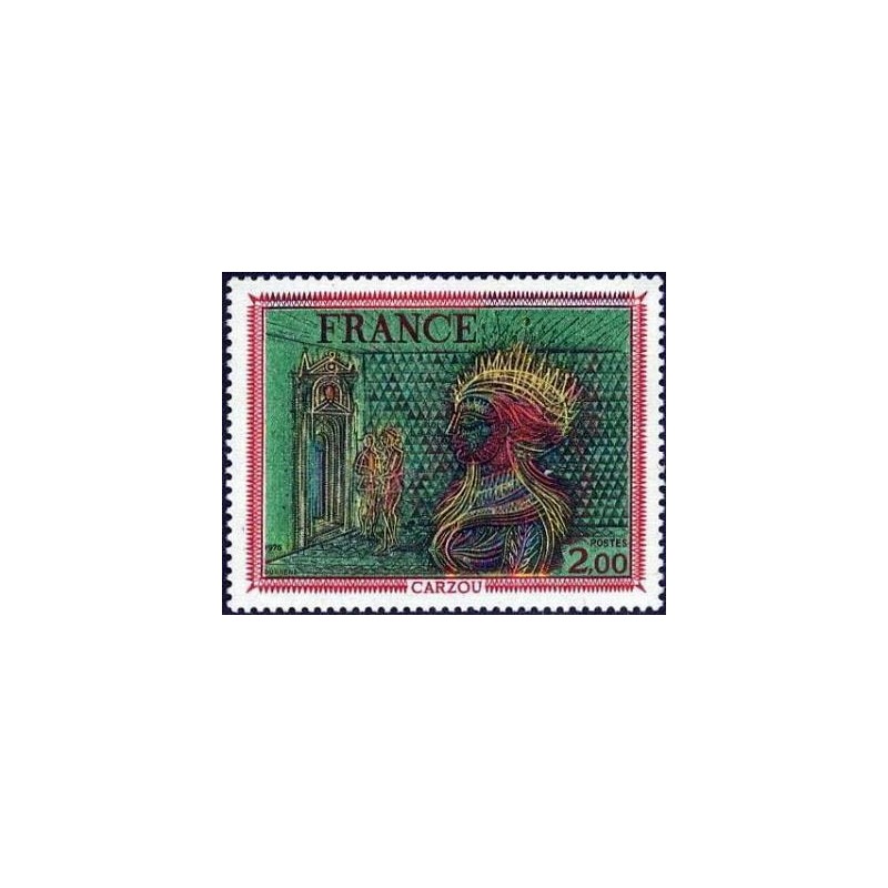 Timbre France Yvert No 1900 Oeuvre de Carzou