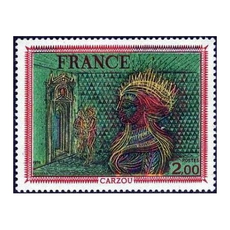 Timbre France Yvert No 1900 Oeuvre de Carzou