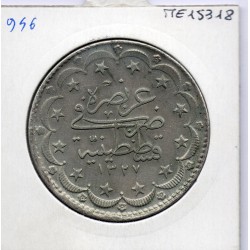 Empire Ottoman 20 Kurus 1327 AH an 9 - 1917 TTB+, KM 780 pièce de monnaie