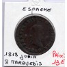 Espagne 8 maravedis 1819 J Jubia, KM 491 pièce de monnaie