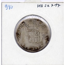 Espagne 2 reales 1788 B, KM 412 pièce de monnaie