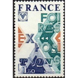 Timbre France Yvert No 1909 Foires expositions