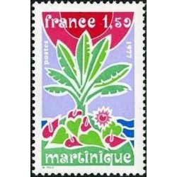 Timbre France Yvert No 1915 Région Martinique