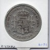 Espagne 5 pesetas 1875 TTB, KM 671 pièce de monnaie