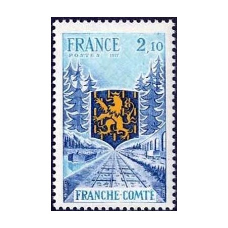 Timbre France Yvert No 1916 Région Franche-Comté