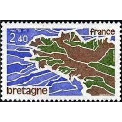 Timbre France Yvert No 1917 Région Bretagne