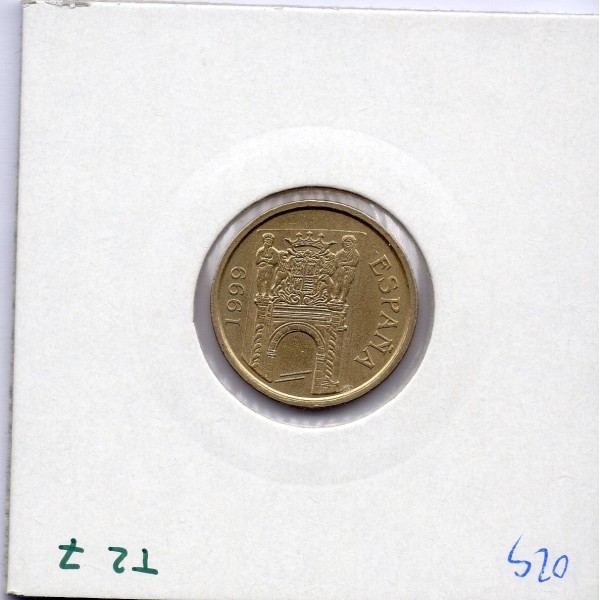 Espagne 5 pesetas 1999 Sup, KM 1008 pièce de monnaie