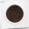 Etablissement des Détroits 1 cent 1845 TTB, KM 3 pièce de monnaie