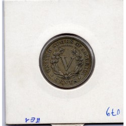 Etats Unis 5 cents 1895  TTB+, KM 112 pièce de monnaie