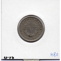 Etats Unis 5 cents 1907 B+, KM 112 pièce de monnaie