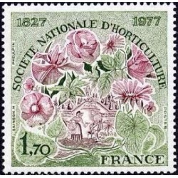 Timbre France Yvert No 1930 Socièté nationale d'horticulture