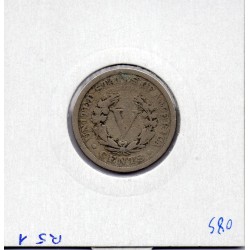 Etats Unis 5 cents 1911 B, KM 112 pièce de monnaie