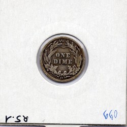 Etats Unis dime 1908 D  TB, KM 113 pièce de monnaie