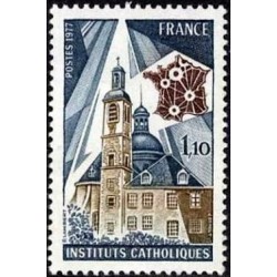 Timbre France Yvert No 1933 Instituts catholiques de France