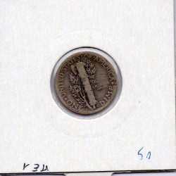 Etats Unis dime 1917 S TB, KM 140 pièce de monnaie