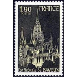 Timbre France Yvert No 1939 Cathédrale de Bayeux