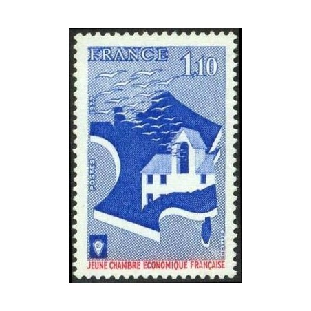 Timbre France Yvert No 1942 Jeune chambre économique française