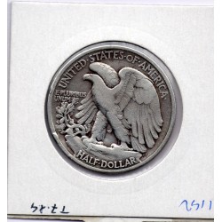 Etats Unis 1/2 Dollar 1937 TB, KM 142 pièce de monnaie
