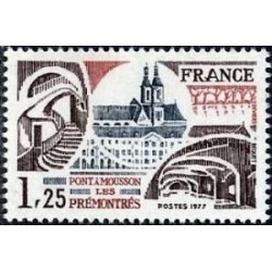 Timbre France Yvert No 1947 Abbaye des Prémontrés à Pont-à-Mousson