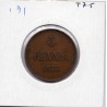 Finlande 5 pennia 1875 TTB+, KM 4 pièce de monnaie