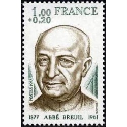 Timbre France Yvert No 1954 Abbé Breuil