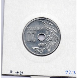 Grece 20 Lepta 1964 Sup, KM 79 pièce de monnaie