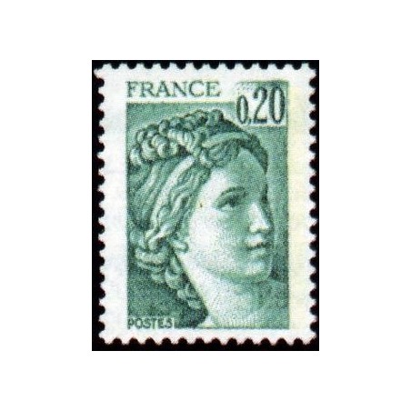 Timbre France Yvert No 1967 Type Sabine