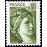 Timbre France Yvert No 1970 Type Sabine