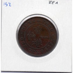 Hong Kong 1 cent 1875 TTB, KM 4.1 pièce de monnaie