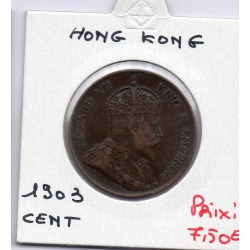 Hong Kong 1 cent 1903 TTB, KM 11 pièce de monnaie