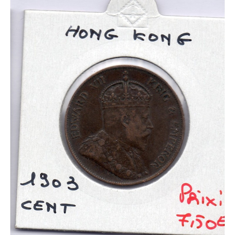 Coin - 1 Cent, Hong Kong, 1903