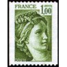 Timbre France Yvert No 1981A Roulette type Sabine