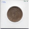 Hong Kong 5 dollar 1993 Sup, KM 65 pièce de monnaie