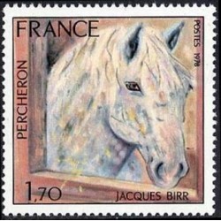 Timbre France Yvert No 1982 Percheron de Jacques Birr