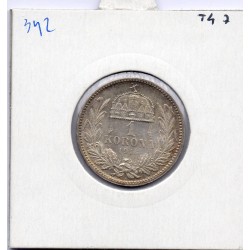 Hongrie 1 Korona 1916 Sup+, KM 492 pièce de monnaie