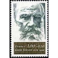 Timbre France Yvert No 1989 Léon Tolstoi