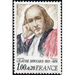 Timbre France Yvert No 1990A Claude Bernard