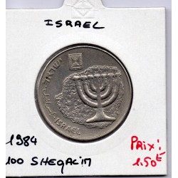 Israel 100 Sheqalim 1984 Sup, KM 143 pièce de monnaie