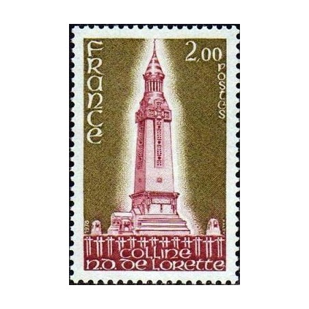 Timbre France Yvert No 2010 Colline Notre Dame de Lorette