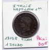 Italie Napoléon 1 soldo 1813 M Milan TTB,  KM C3 pièce de monnaie