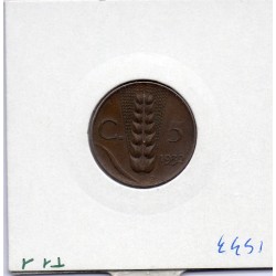 Italie 5 centesimi 1932 R Rome Sup-,  KM 59 pièce de monnaie