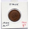 Italie 10 centesimi 1934 R Rome Sup-,  KM 60 pièce de monnaie