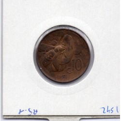 Italie 10 centesimi 1934 R Rome Sup-,  KM 60 pièce de monnaie