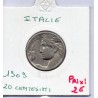 Italie 20 centesimi 1909 R TTB,  KM 44 pièce de monnaie