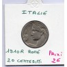 Italie 20 centesimi 1910 R TTB,  KM 44 pièce de monnaie