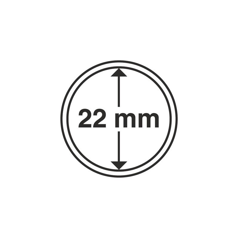 Capsules diamètre 22 mm