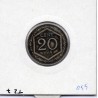 Italie 20 centesimi 1919 surfrappe sur KM 28 TTB,  KM 58 pièce de monnaie