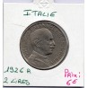 Italie 2 Lire 1926 R Rome  TTB,  KM 63 pièce de monnaie