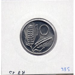 Italie 10 Lire 1981 FDC,  KM 93 pièce de monnaie