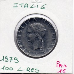 Italie 100 Lire 1979 Sup FAO,  KM 106 pièce de monnaie